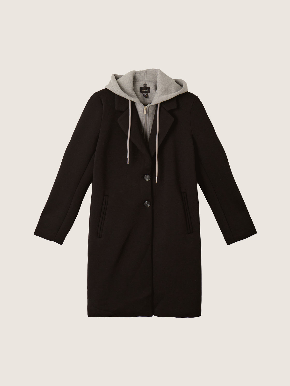RD STYLE - Despina Scuba Hooded Coat -