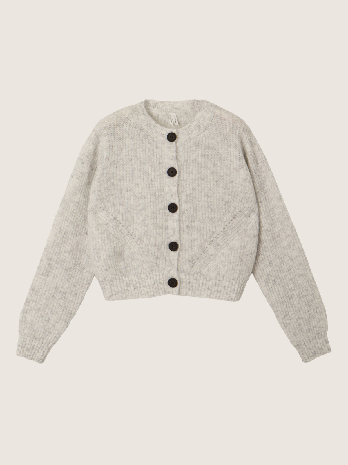 LOVEFINN - Knit Cardigan - Heather Grey