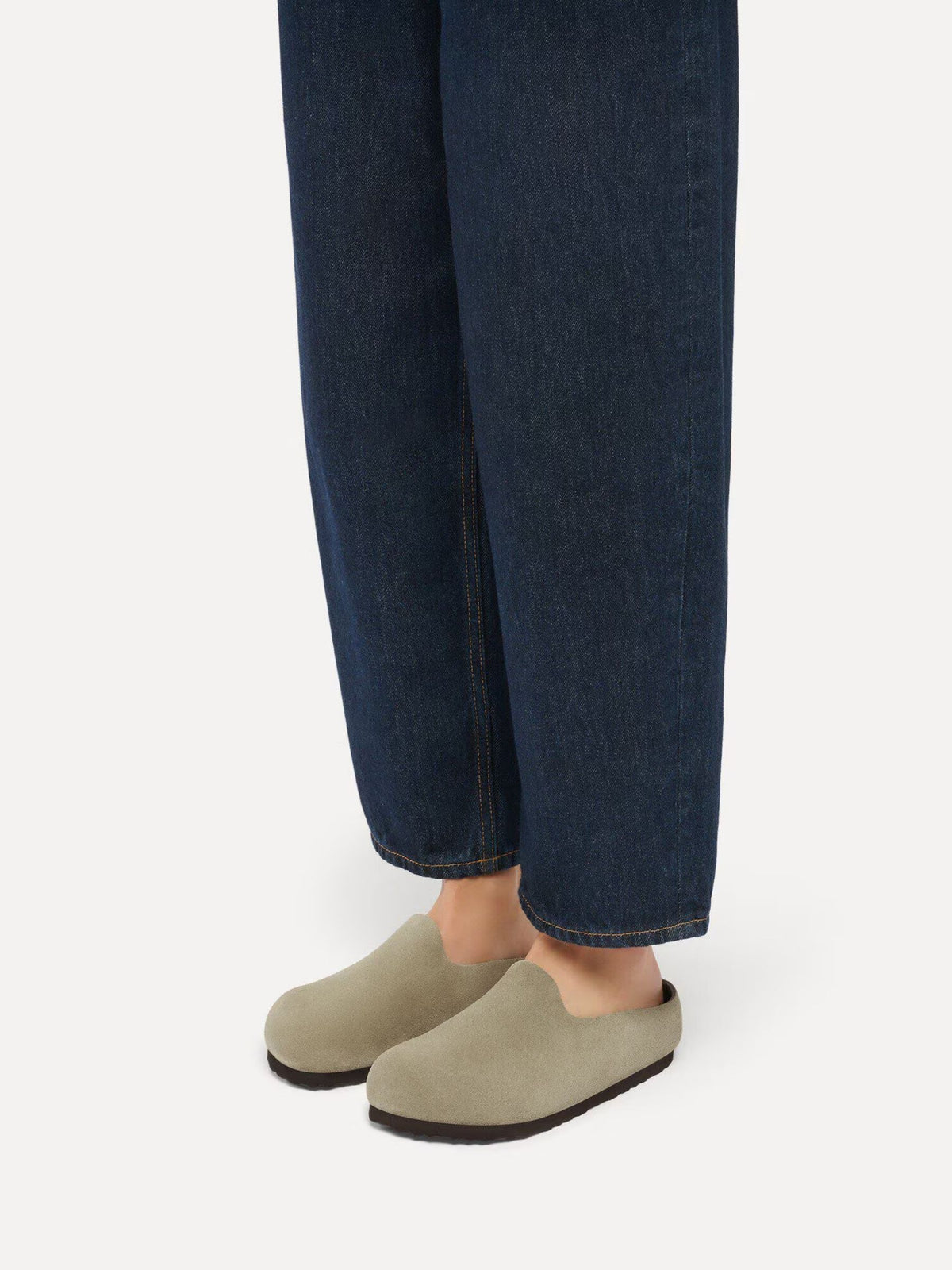 BIRKENSTOCK - Amsterdam Wrapped Suede Clog -