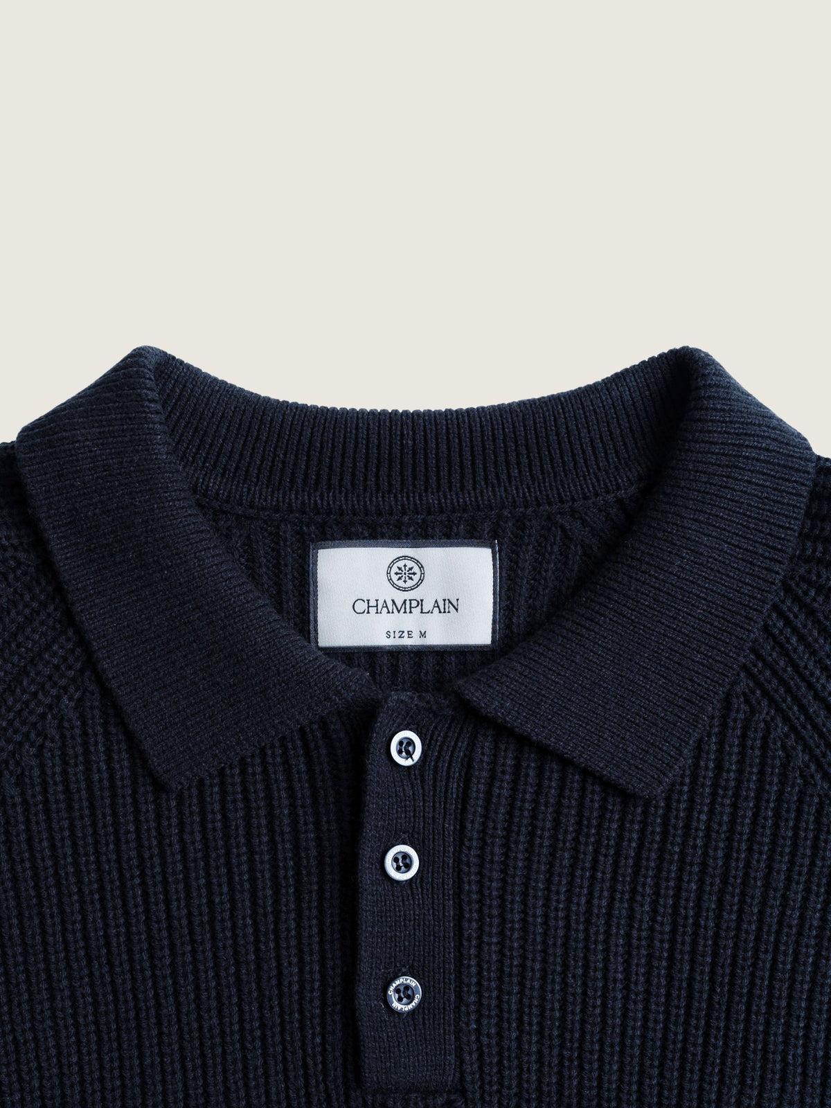 CHAMPLAIN - Fisherman Knit Polo -
