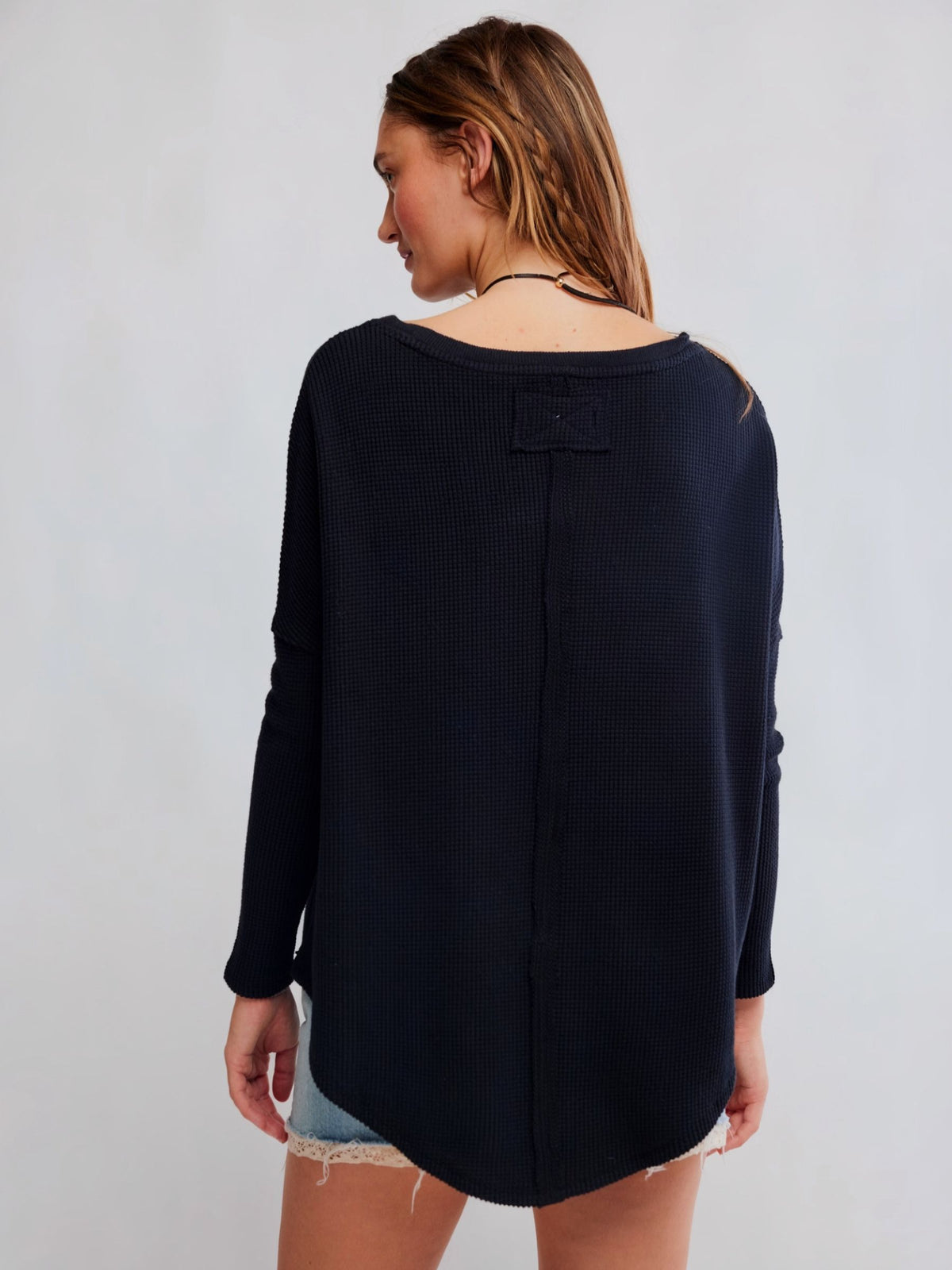 Latte Blues Thermal Top