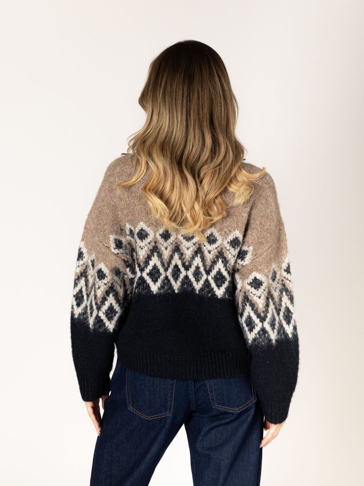 LYLA + LUXE - Aria Fair Isle Sweater -