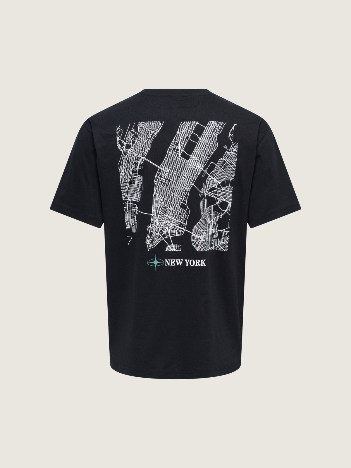 ONLY & SONS - Blueprint Graphic Shortsleeve T-Shirt -