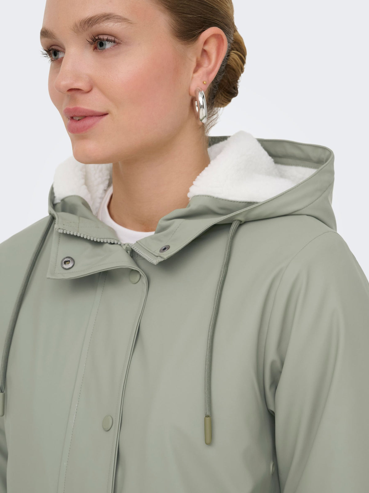 Sally Teddy-Lined Raincoat