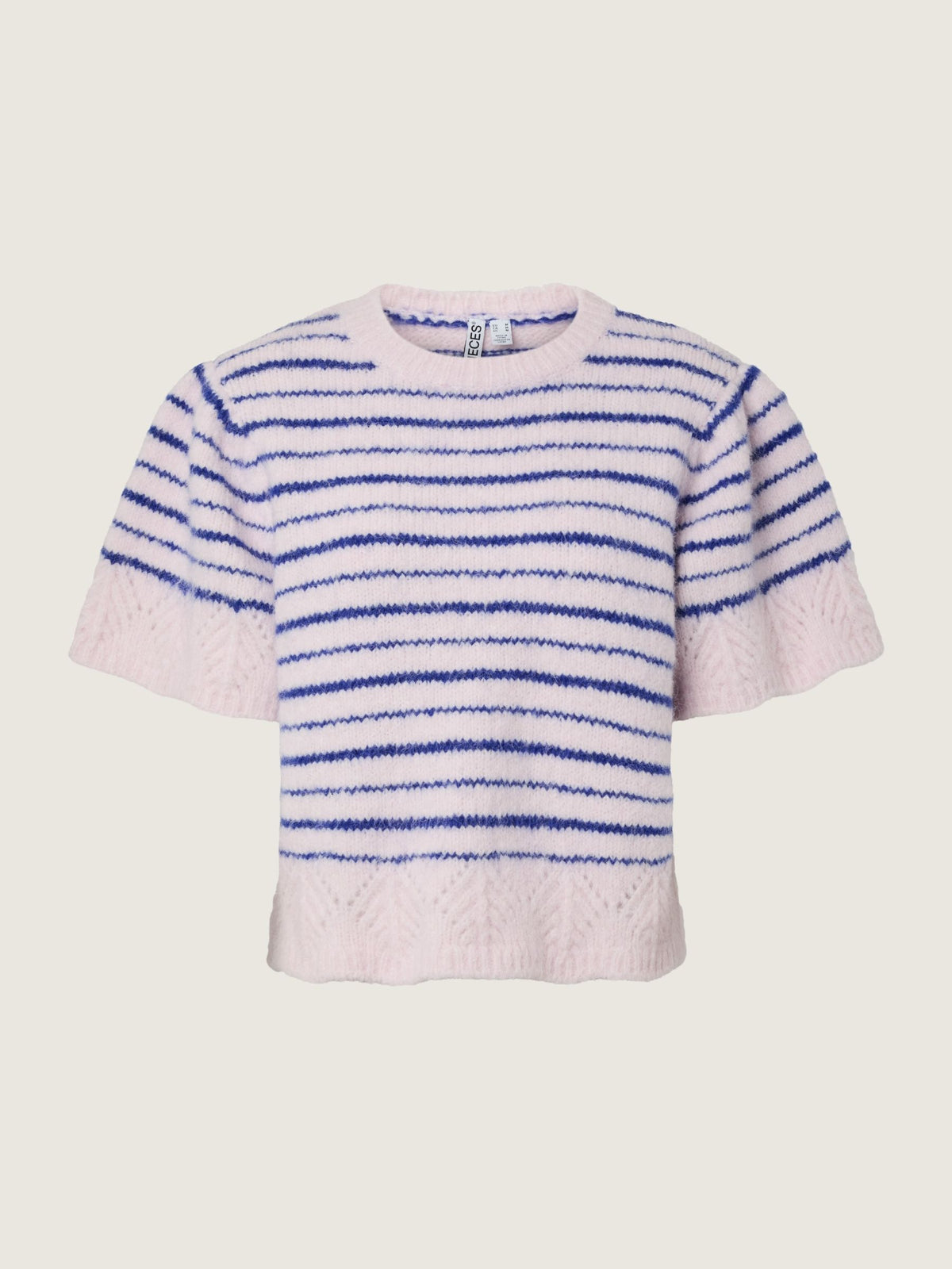 PIECES - Asira Crewneck Shortsleeve Sweater -