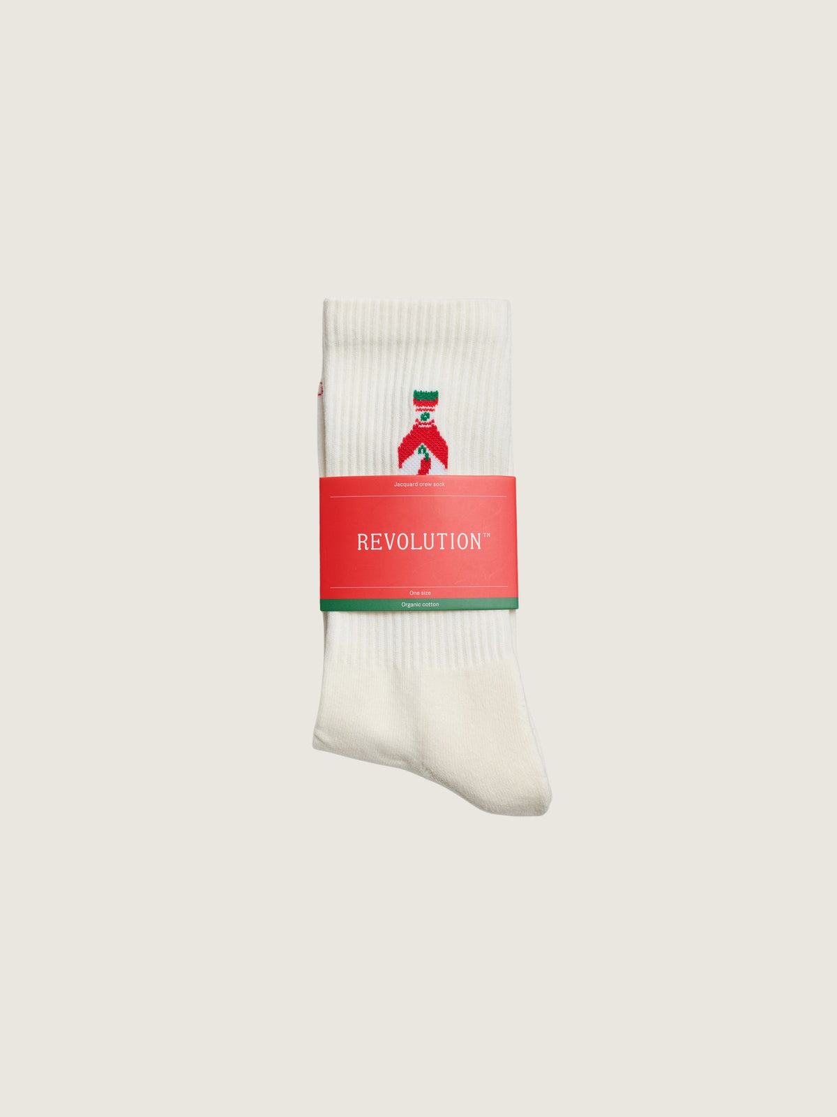 REVOLUTION - Jacquard Hot Sauce Crew Socks -