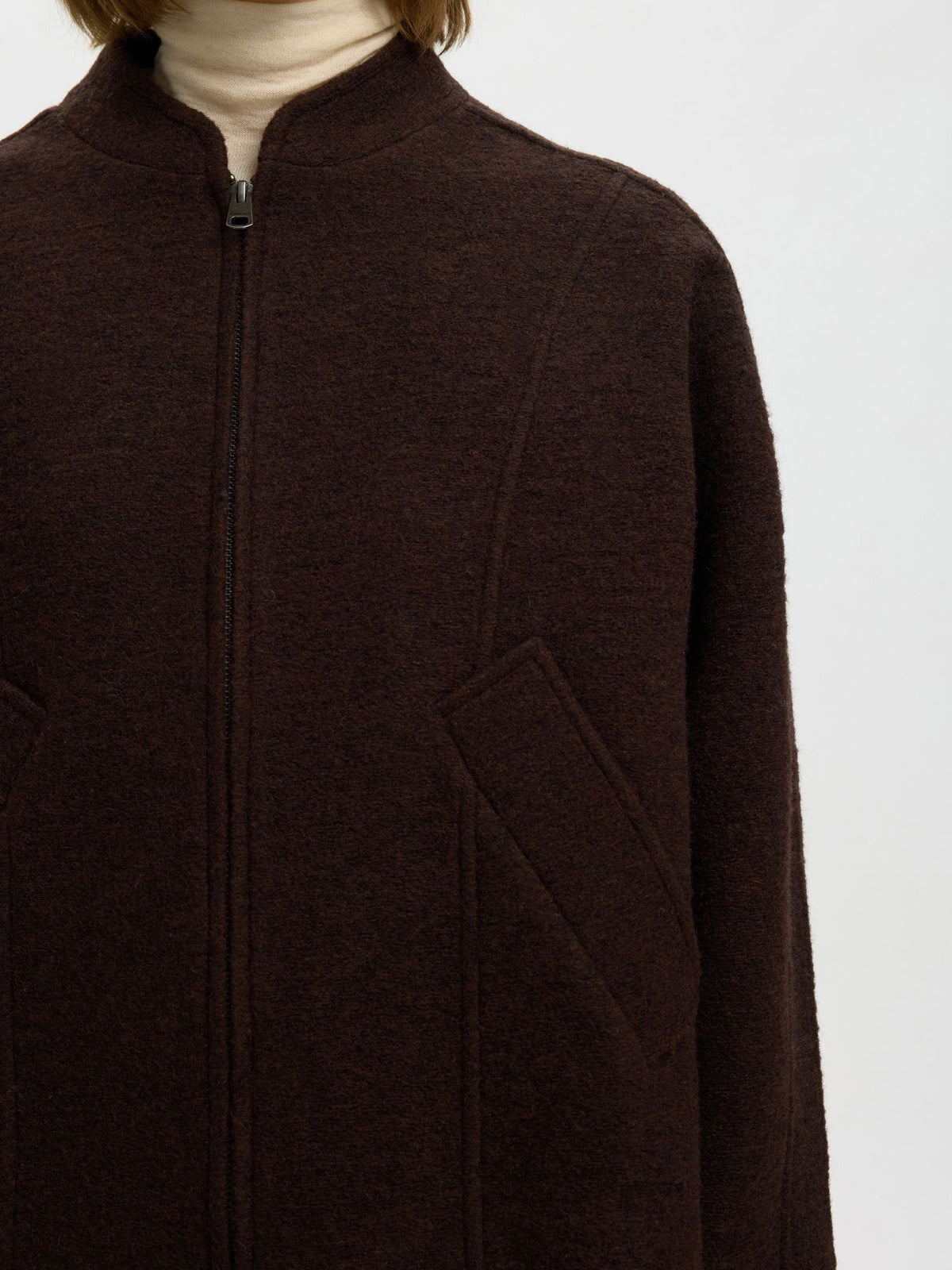 SELECTED FEMME - Jacqueline Wool Blend Jacket -