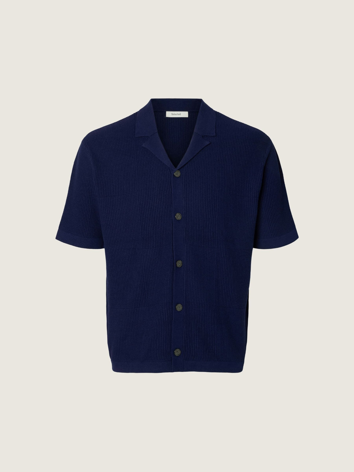 SELECTED - Hace Shortsleeve Cardigan -