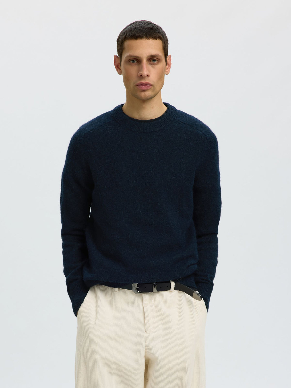 SELECTED - Rai Crewneck Sweater -