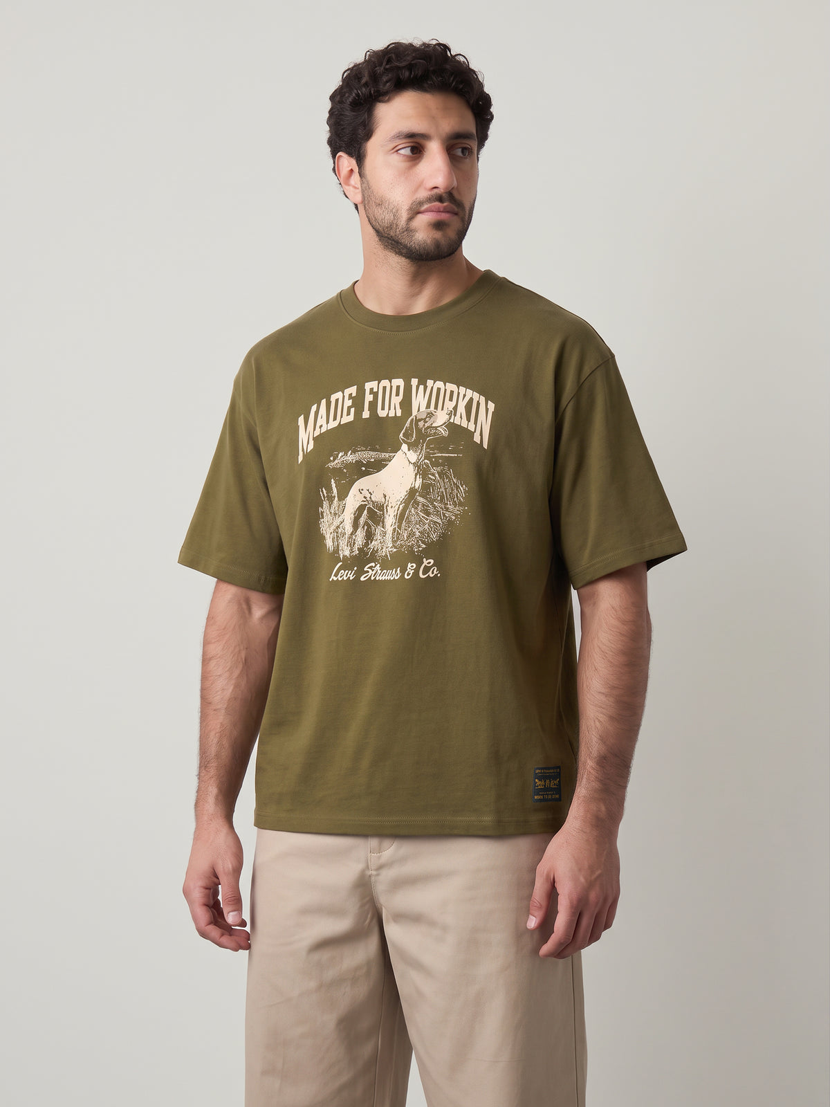 LEVI'S - Workwear Made for Workin Graphic T-Shirt - 