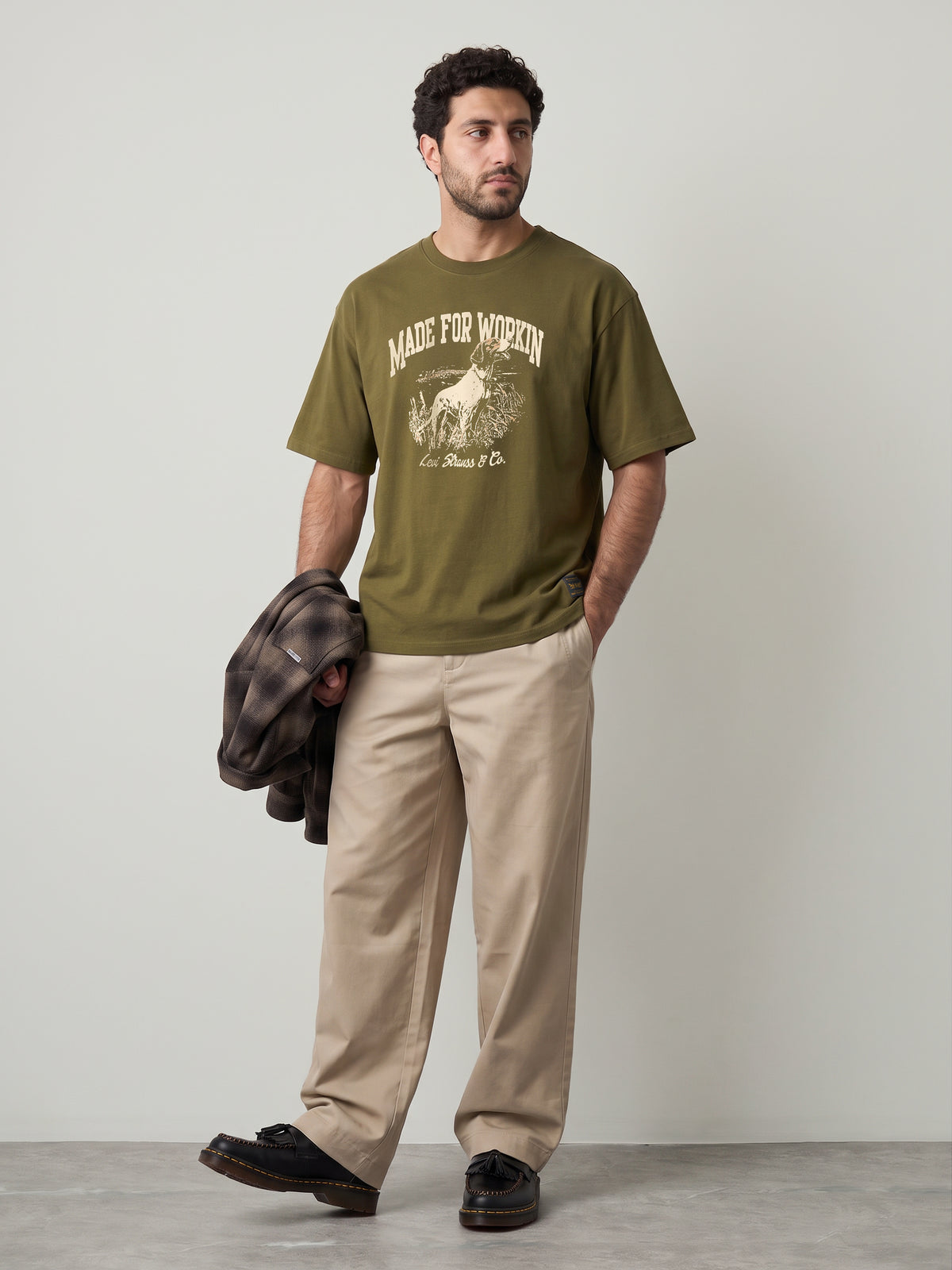 LEVI'S - Workwear Made for Workin Graphic T-Shirt - 