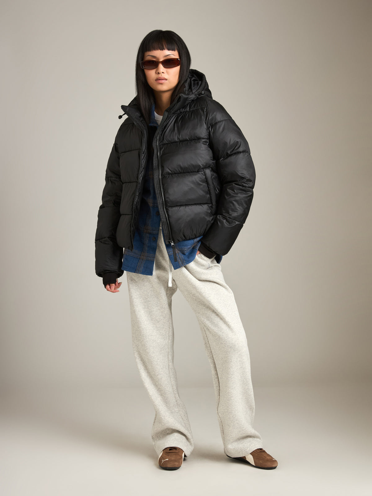 PGD - Jose Puffer Jacket - Blacknight