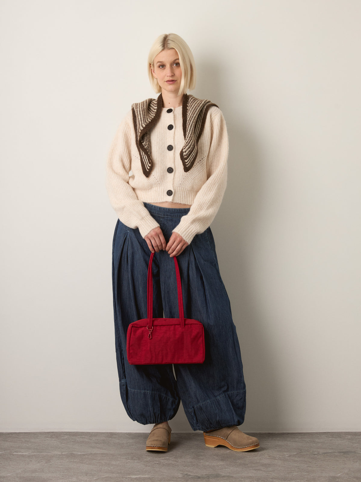 LOVEFINN - Knit Cardigan - Cream
