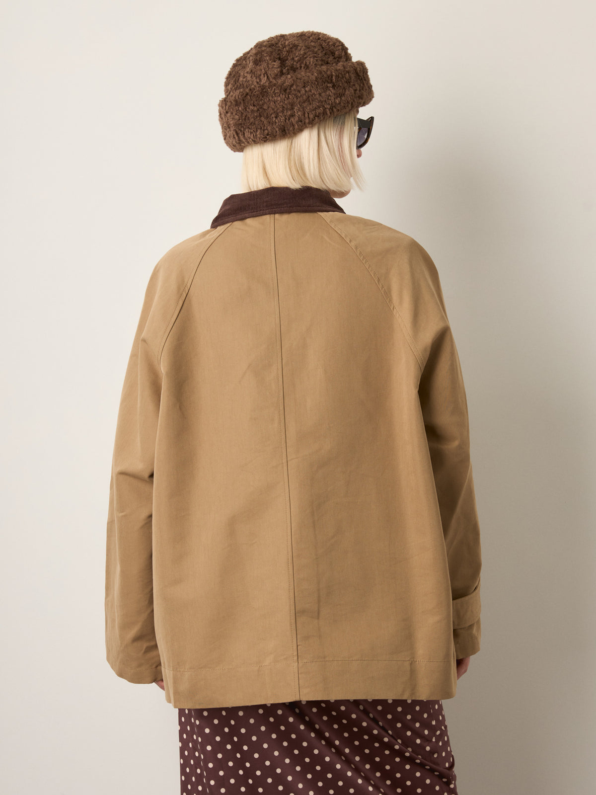 LOVEFINN - Buttoned Barn Coat - 