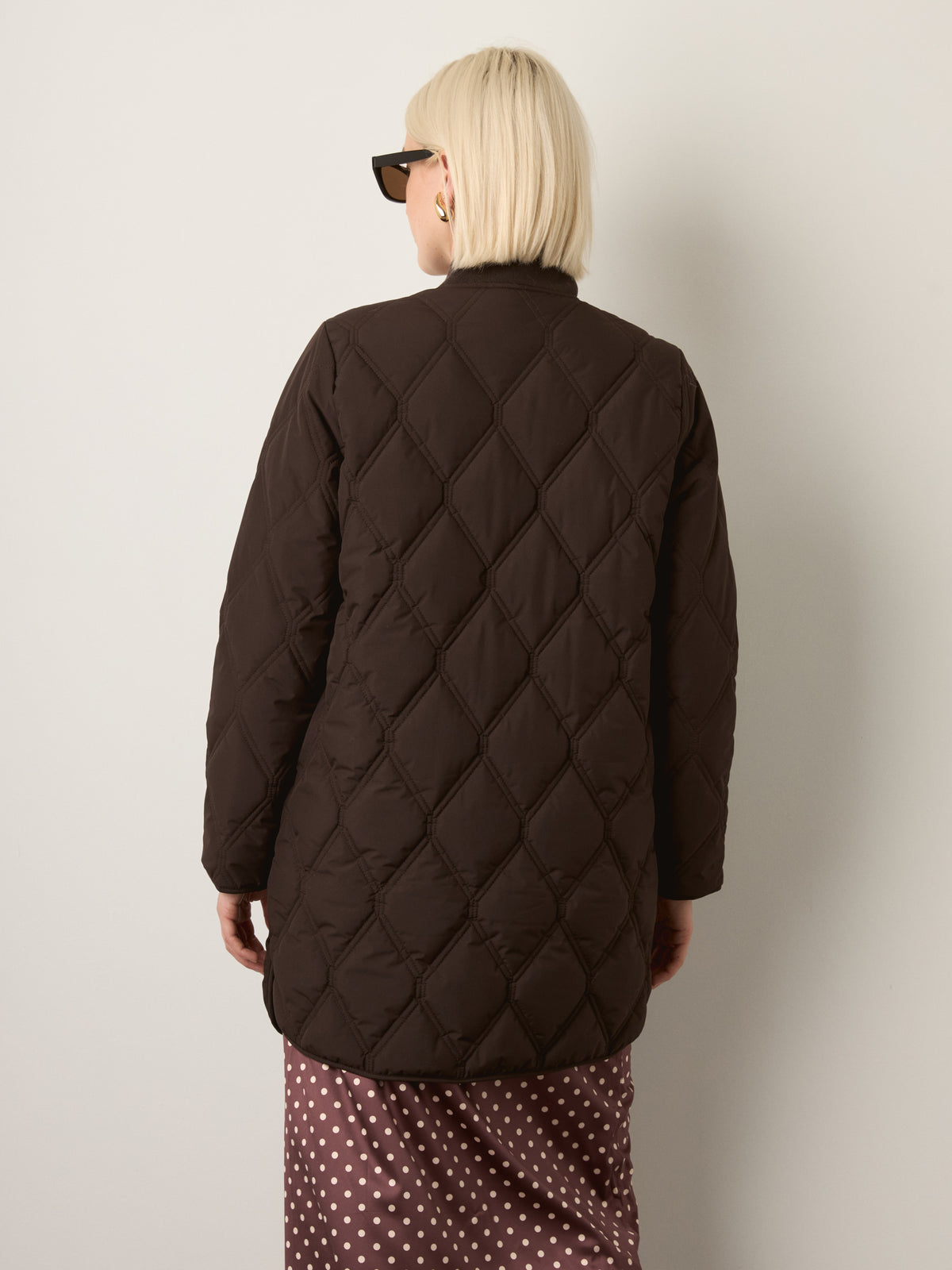 MONK & LOU - Jimmi Long Bomber Jacket - 