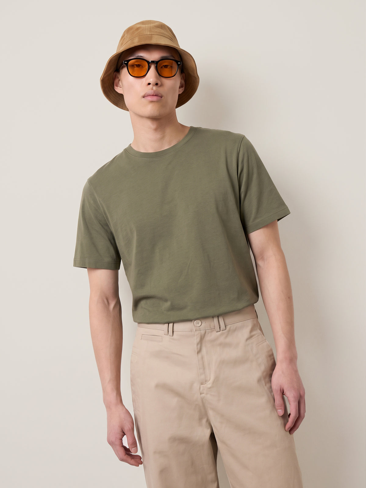 JACK & JONES - Organic Basic Crewneck T-Shirt - 