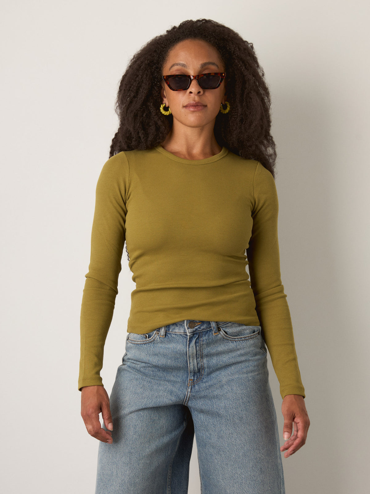 JJXX - Freya Rib Longsleeve T-Shirt - 