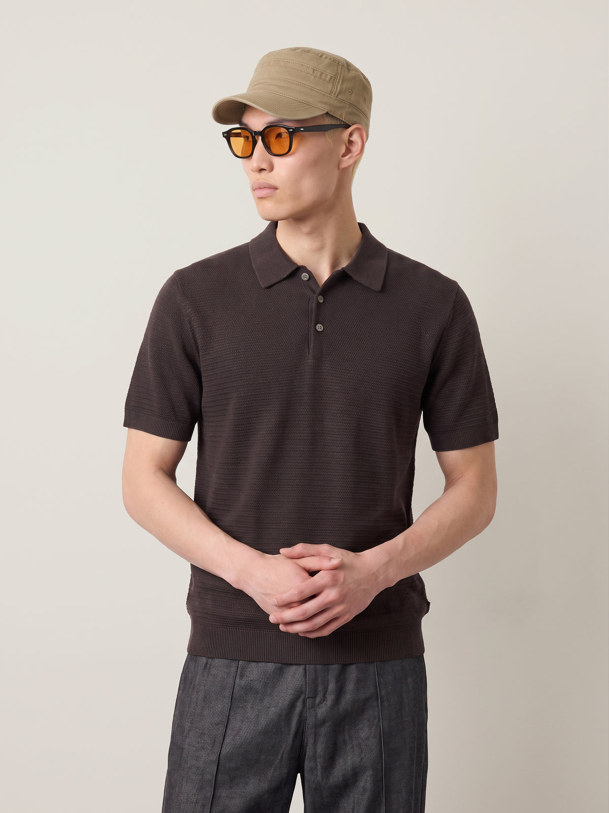 JACK & JONES - Premium Riley Knit Shortsleeve Polo - 