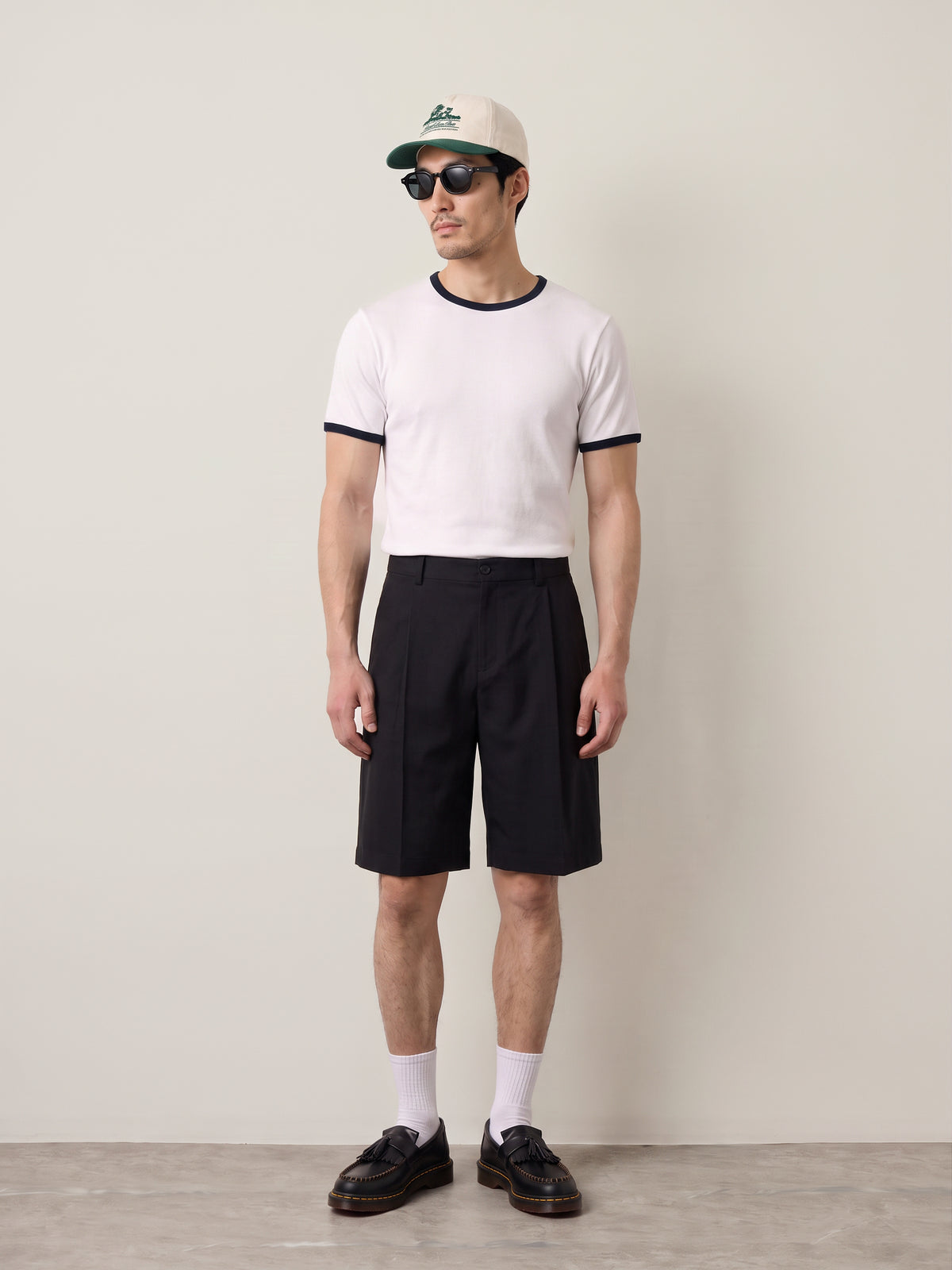 JACK & JONES - San Remo Shortsleeve T-Shirt - Bright White / Sky Captain