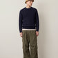 Premium Callum Cable Knit Crewneck Sweater