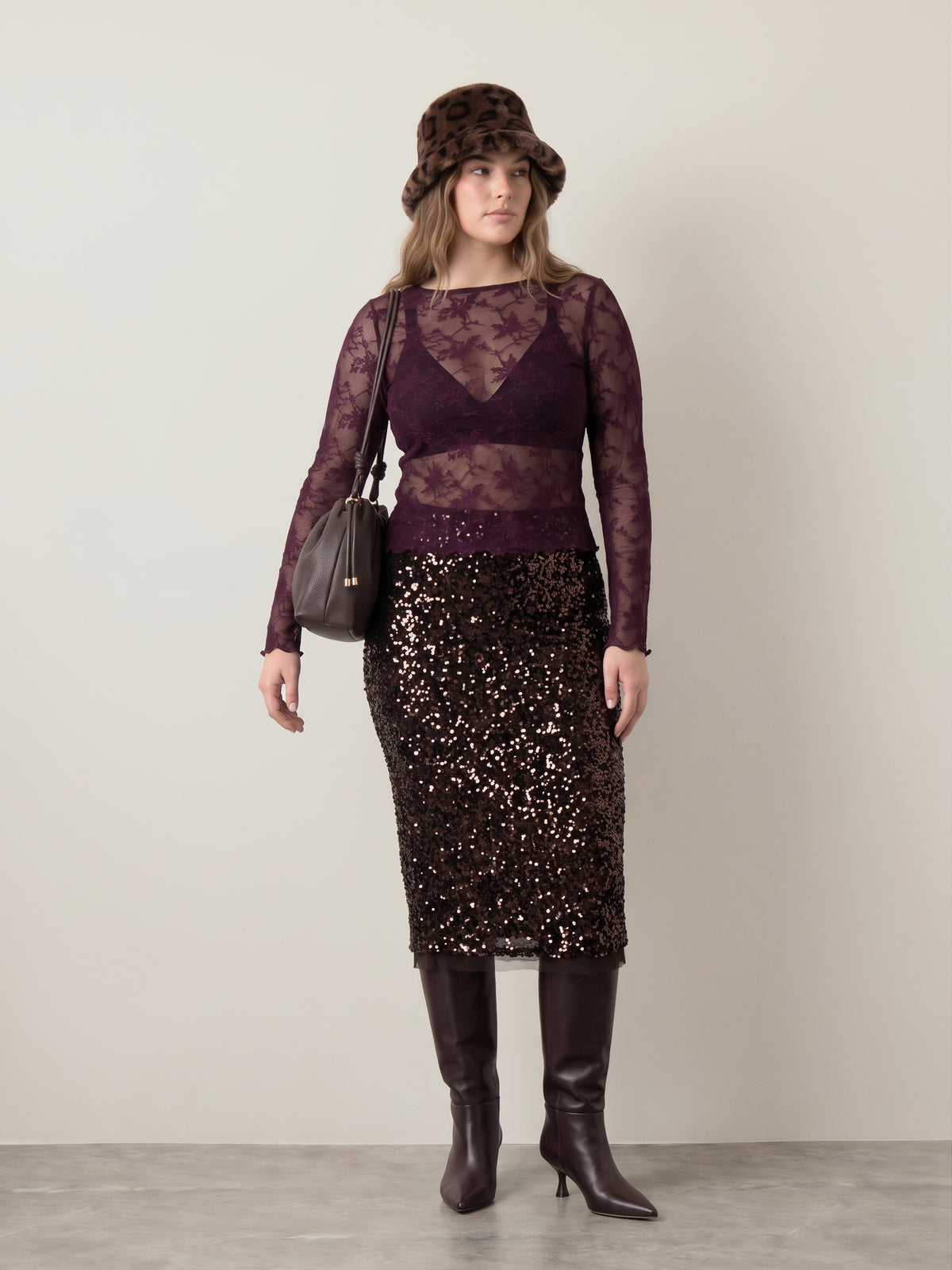 Zola Sequin Skirt