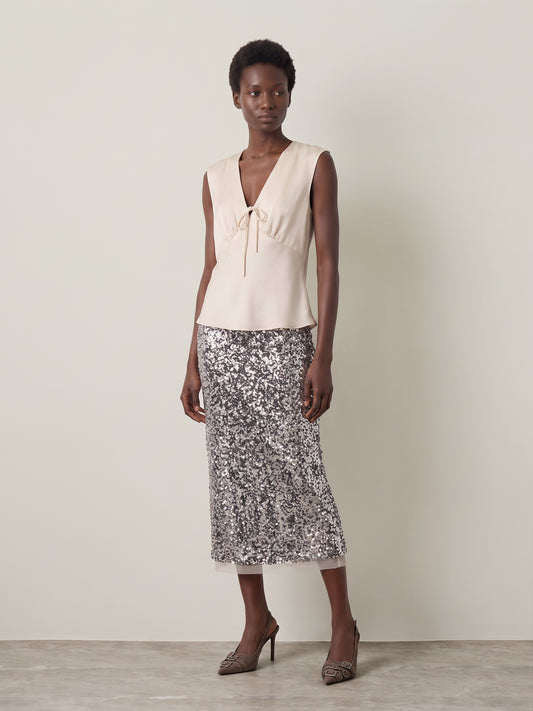 Zola Sequin Skirt