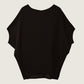 LOVEFINN - Scuba Dolman Tunic - Black