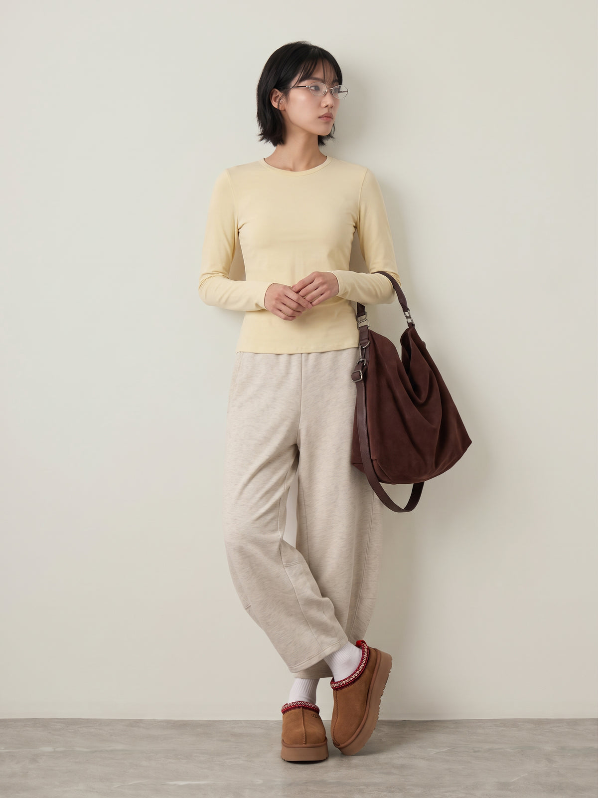 LOVEFINN - Scuba Barrel Pants - 