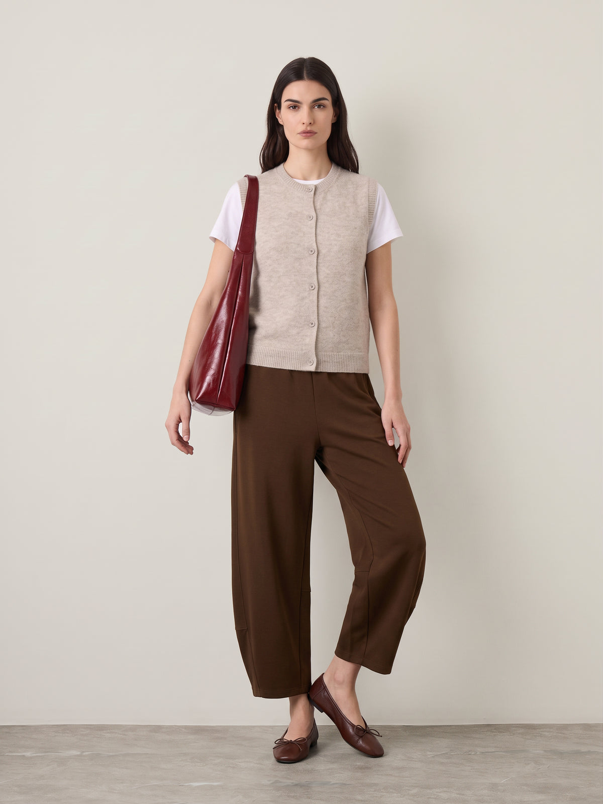LOVEFINN - Scuba Barrel Pants - 