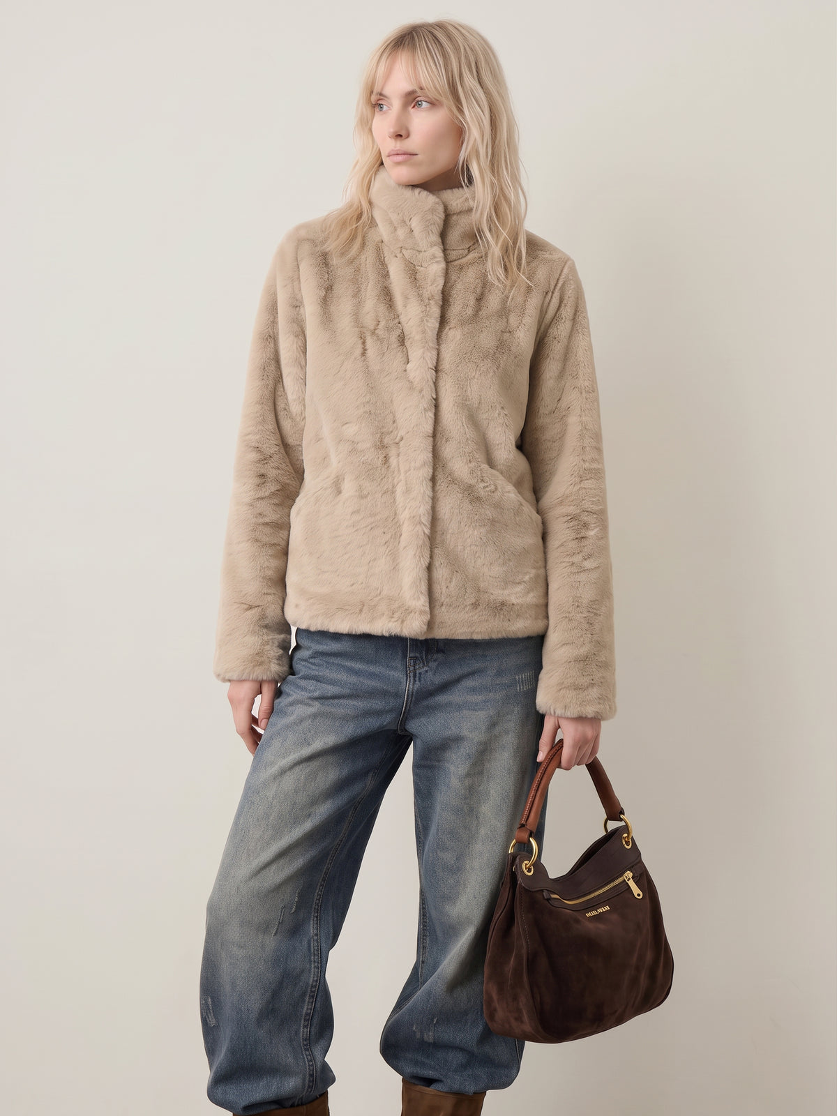 ONLY - Vida Faux Fur Jacket - 