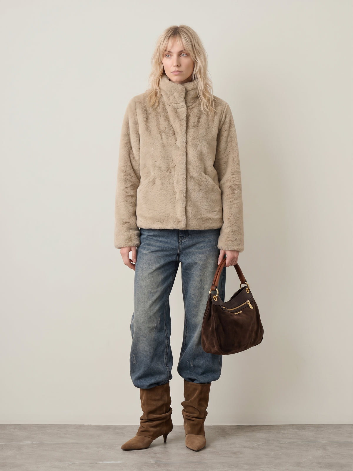 ONLY - Vida Faux Fur Jacket - 