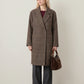 ONLY - Lulu Checked Long Coat - 