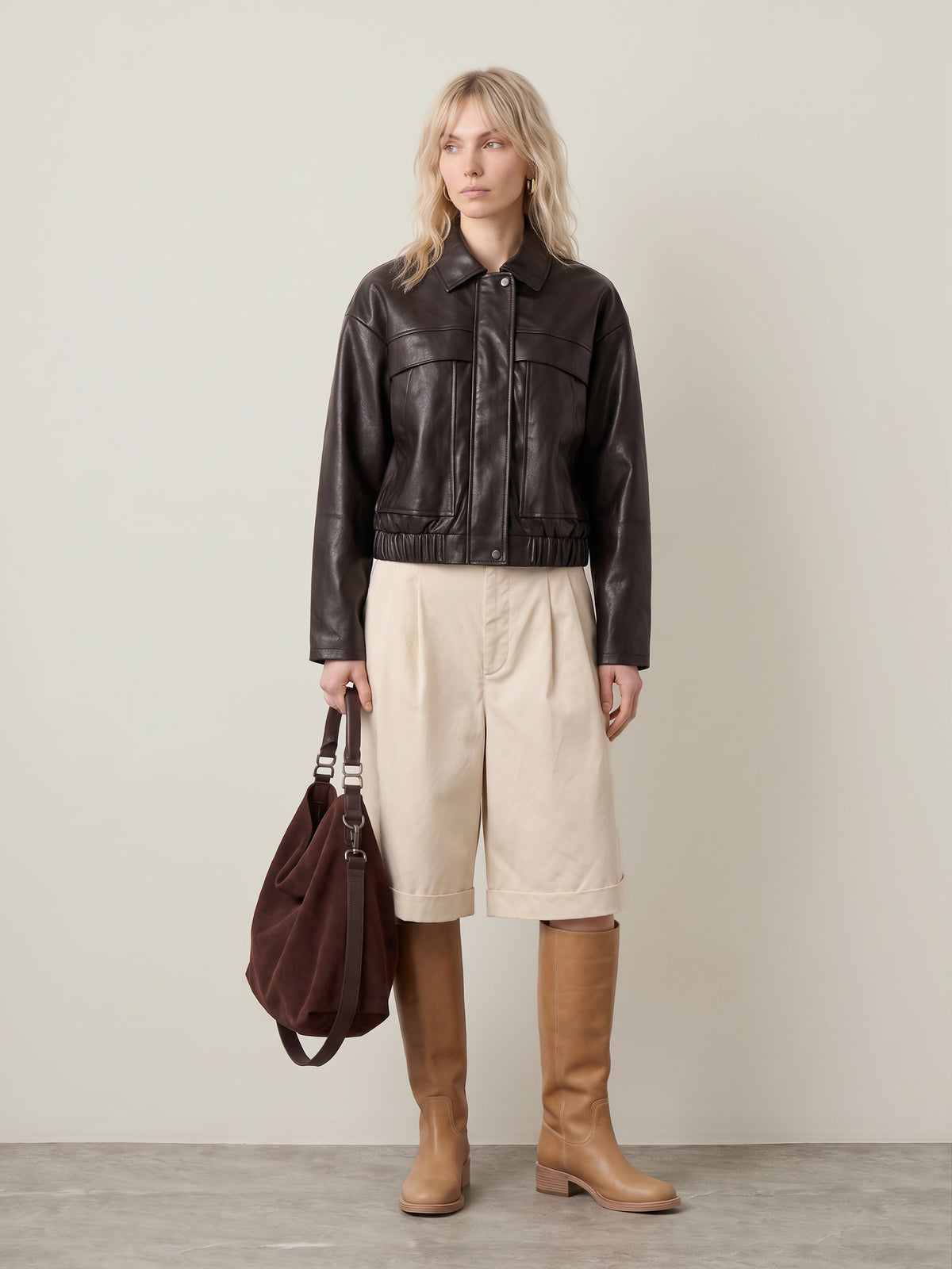 ONLY - Melle Faux Leather Jacket - 