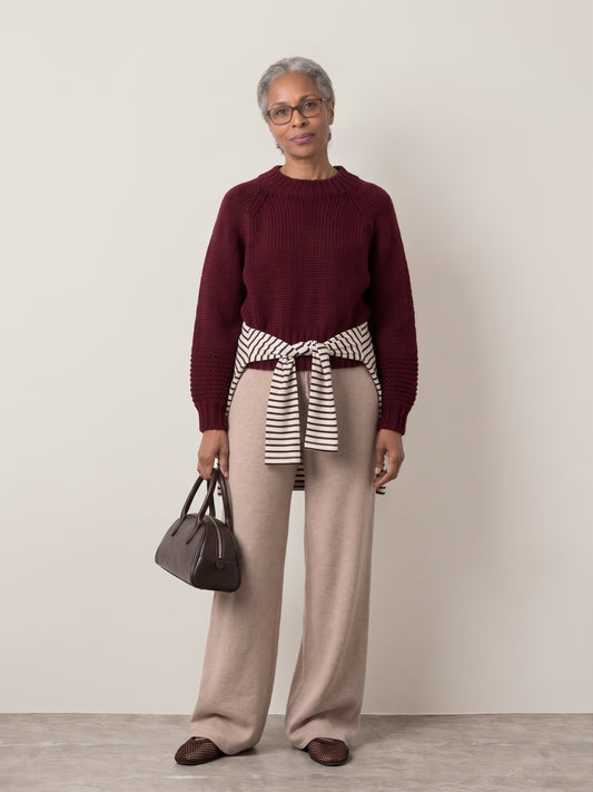 ONLY - Gigi Wide Knit Pants - 