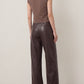 ONLY - Neli Faux Leather Barrel Pants - 