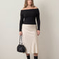 ONLY - Meddi Ribbed Off Shoulder Top - 
