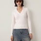 ONLY - Daisy V-Neck Top - 