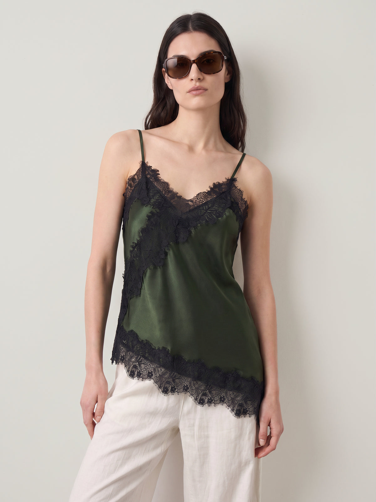 ONLY - Indona Satin Lace Camisole - 