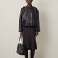 ONLY - Moon Neli Faux Leather Bomber Jacket - 