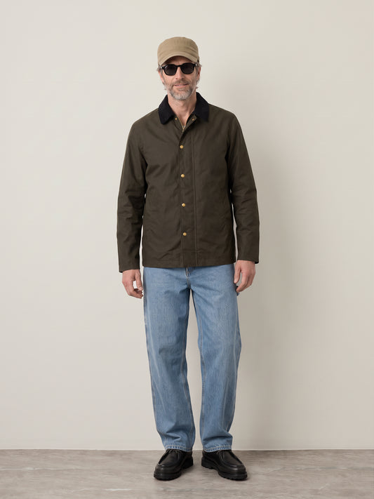 SELECTED - Walter Waxed Cotton 2.0 Jacket - 