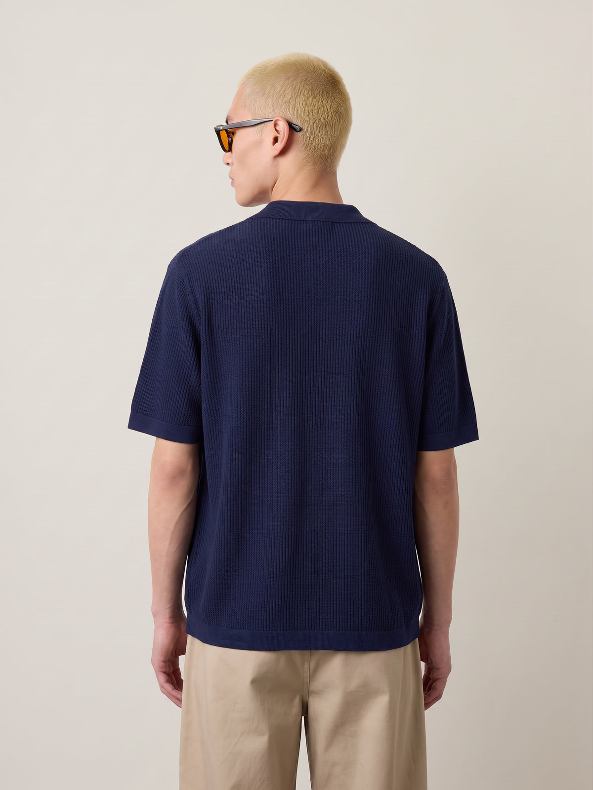 SELECTED - Hace Shortsleeve Cardigan - 
