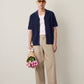 SELECTED - Hace Shortsleeve Cardigan - 