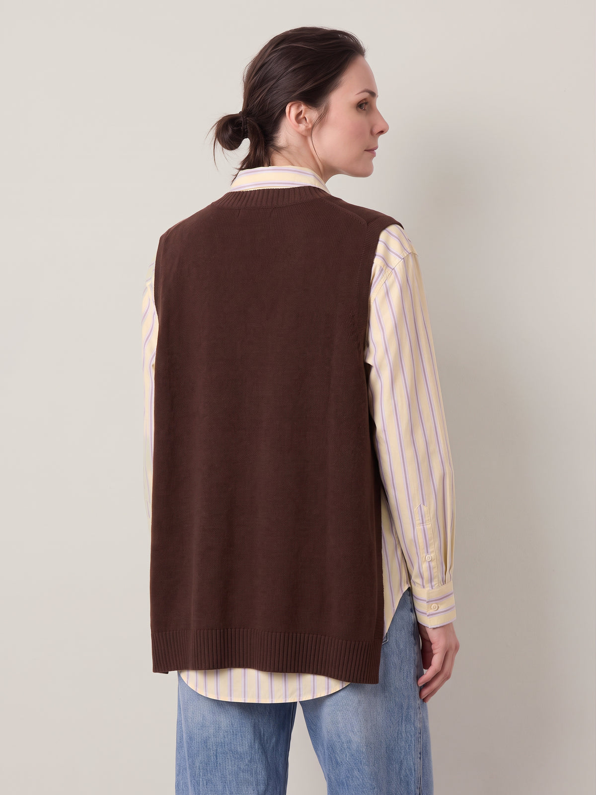 LOVEFINN - Cashmere Blend Sweater Vest - 