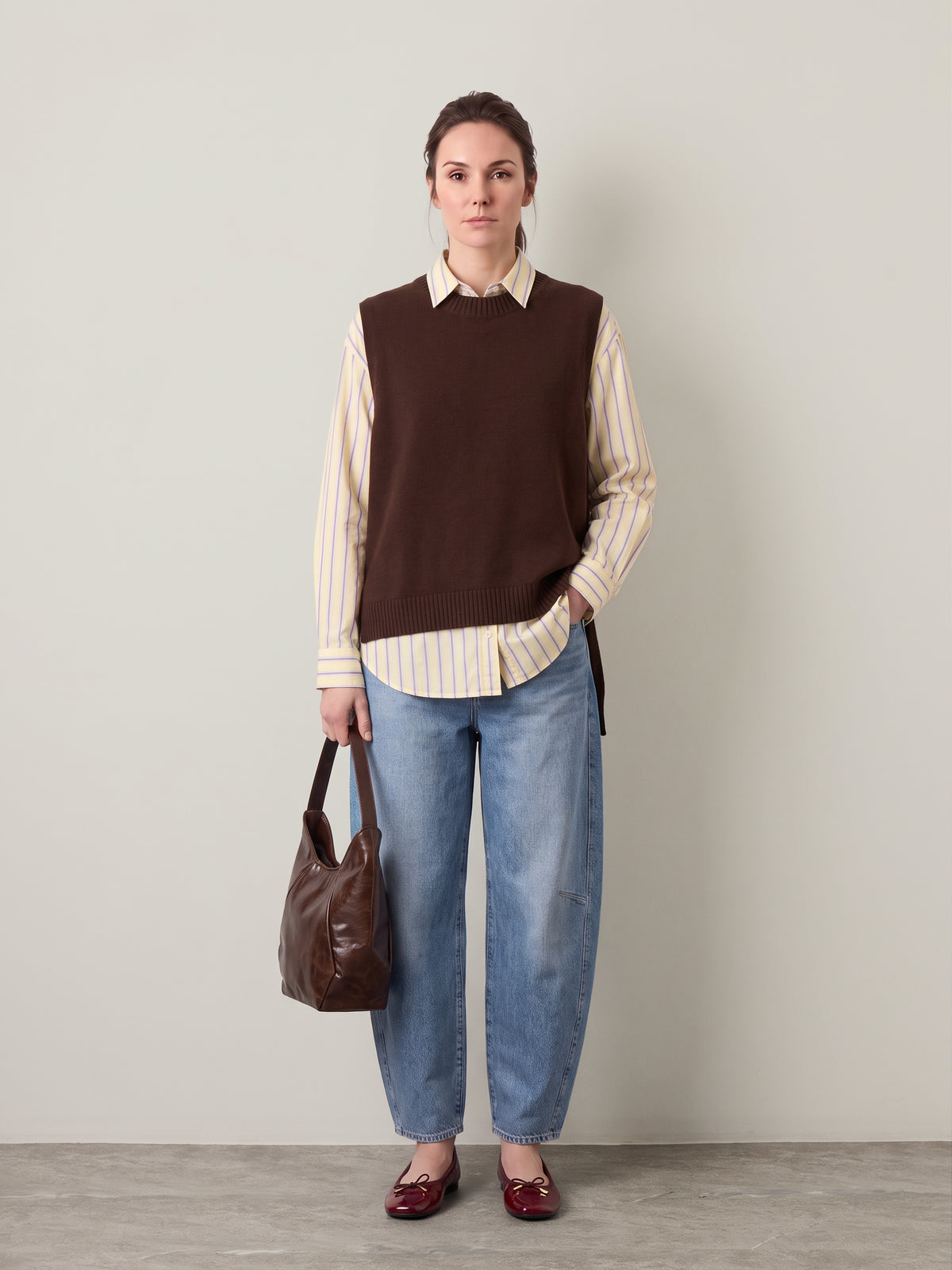 LOVEFINN - Cashmere Blend Sweater Vest - 