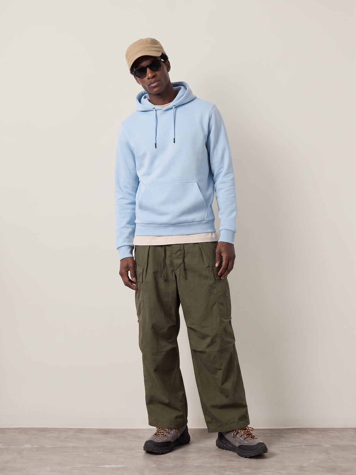 ONLY & SONS - Ceres Pullover Hoodie - Cerulean