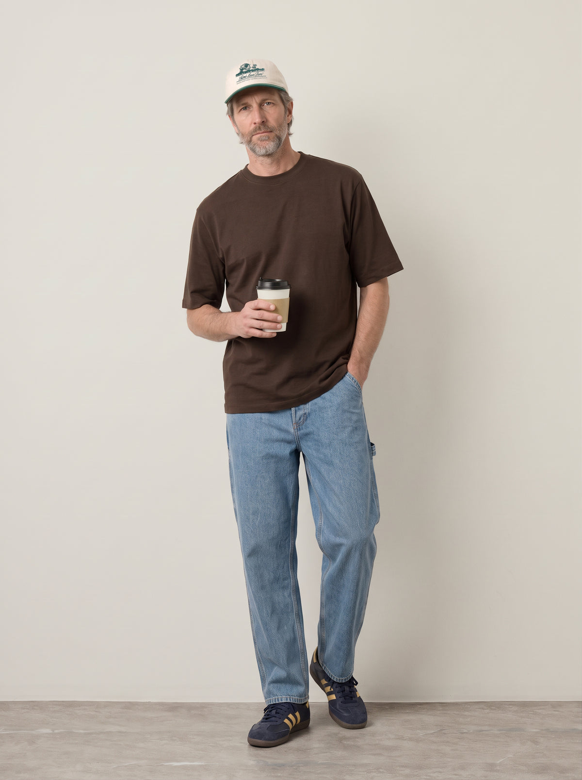 ONLY & SONS - Millenium Oversized Shortsleeve T-Shirt - Demitasse