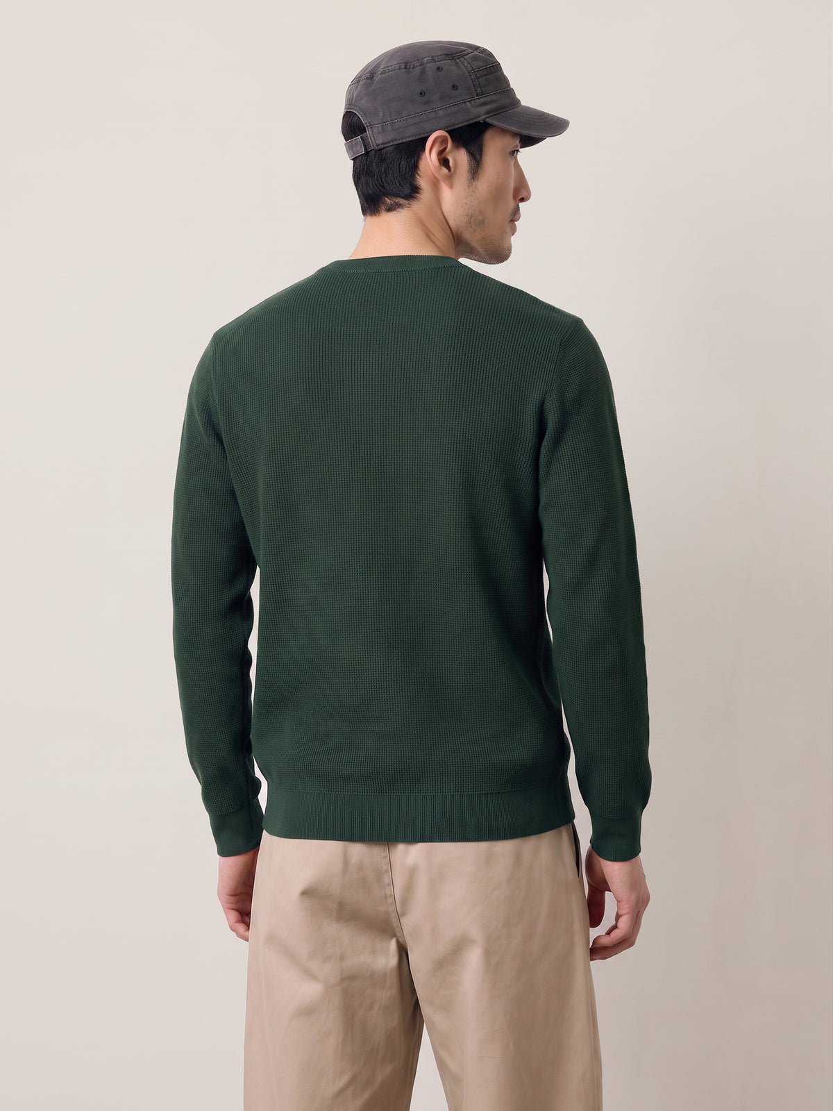 ONLY & SONS - Tony Longsleeve Waffle Knit Shirt - 