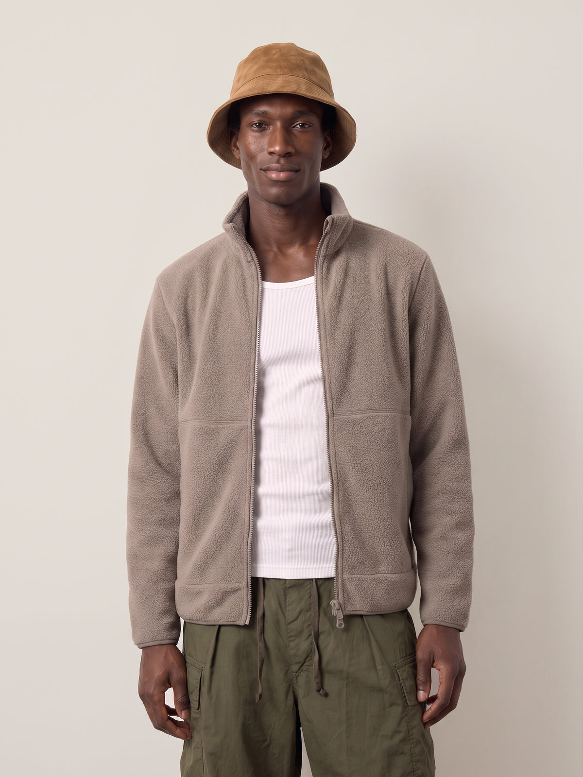 ONLY & SONS - Jason Fleece Zip-Up Jacket - 