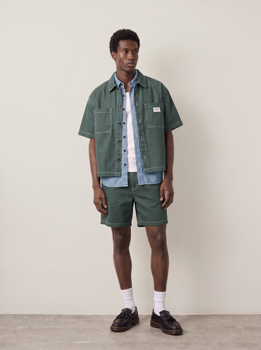 ONLY & SONS - Zealand Denim Shortsleeve Shirt - 