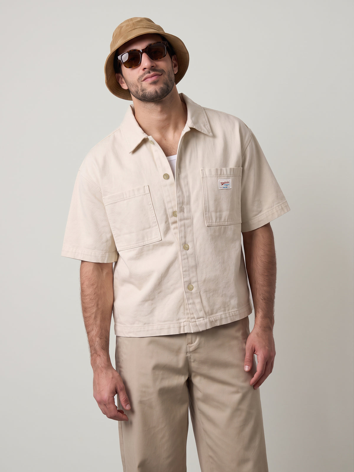 ONLY & SONS - Zealand Cotton Shortsleeve Shirt - 
